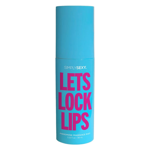 Lets Lock Lips Pheromone Fragrance Mist 3.35 Oz Body Spray Perfume Spray