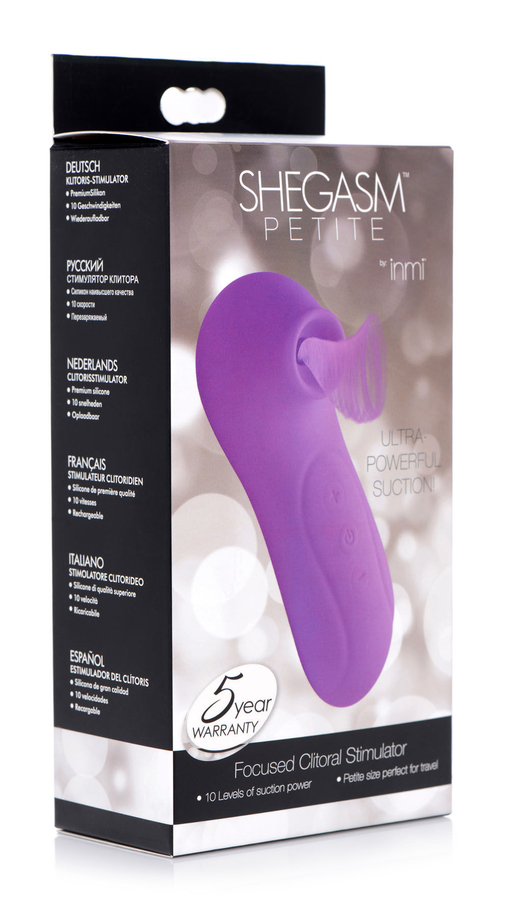 Shegasm Petite (Purple) – Slim Focused Clitoral Stimulator Clit Stimulators