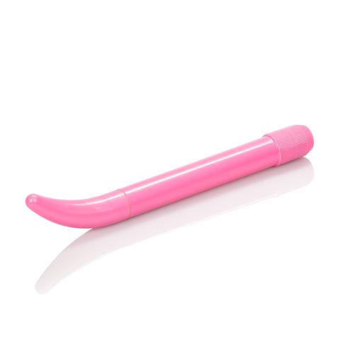 CalExotics Pink Slender 7 Inch G-Spot Massager Vibrator Vibrators - G Spot