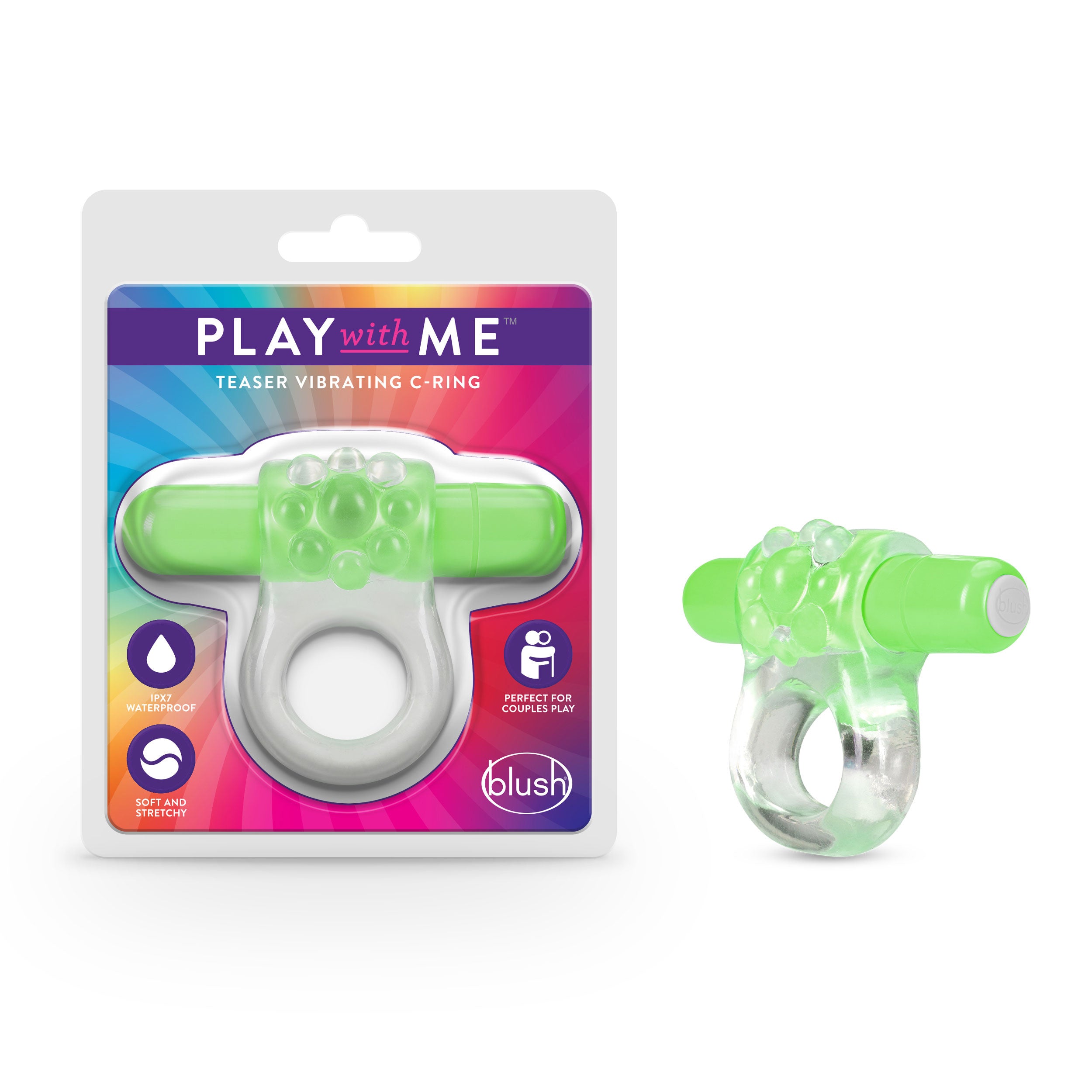 Play With Me Teaser Vibrating C Ring – Vibrating Ring > Cock Ring > Vibrating