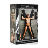 XR Brands BONDAGE-TOYS Black Master Series Master St Andrew's Cross