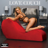 XR Brands BONDAGE-TOYS Red Bedroom Bliss Love Couch 848518049520