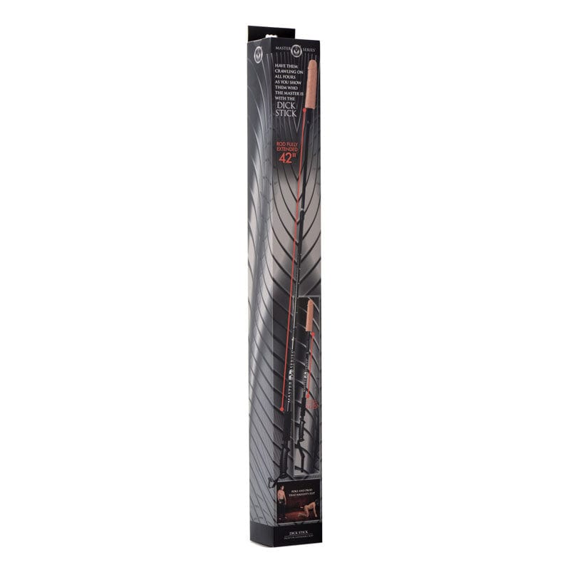 XR Brands DONGS Black Master Series Dick Stick Expandable Dildo Rod 848518029119