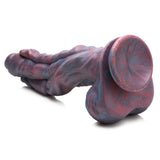 XR Brands DONGS Coloured Creature Cocks Hydra Silicone Dildo 848518051912