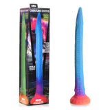 XR Brands DONGS Coloured Creature Cocks Larva Silicone Dildo 848518051417