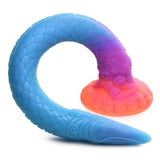 XR Brands DONGS Coloured Creature Cocks Larva Silicone Dildo 848518051417