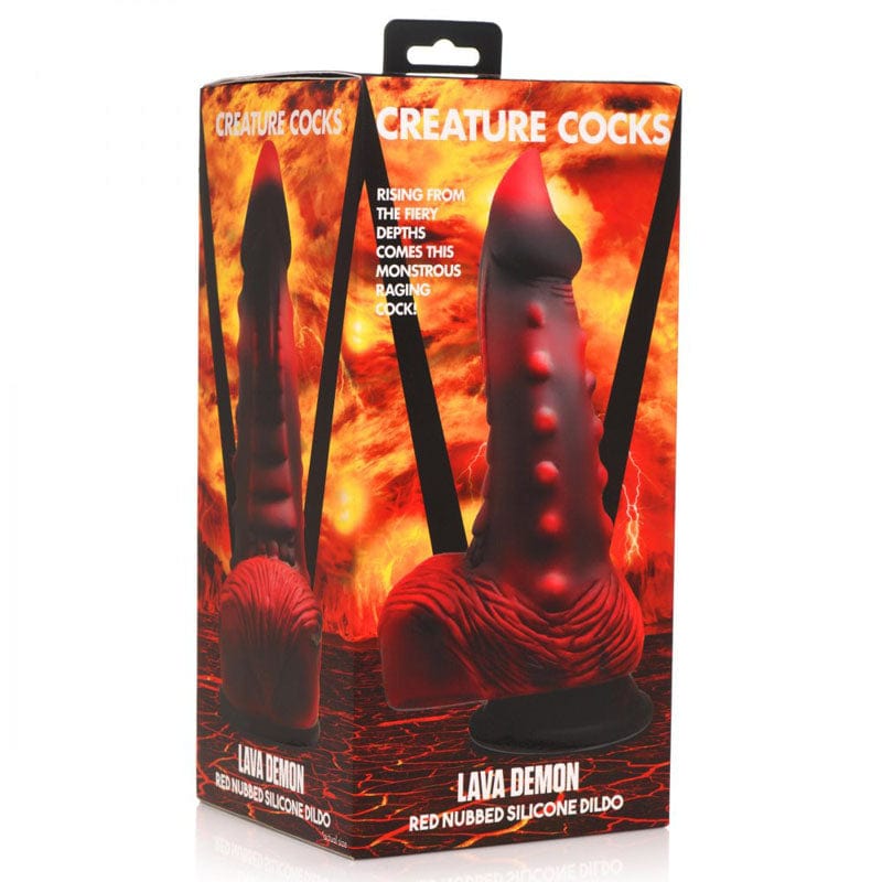 XR Brands DONGS Red Creature Cocks Lava Demon 848518048691
