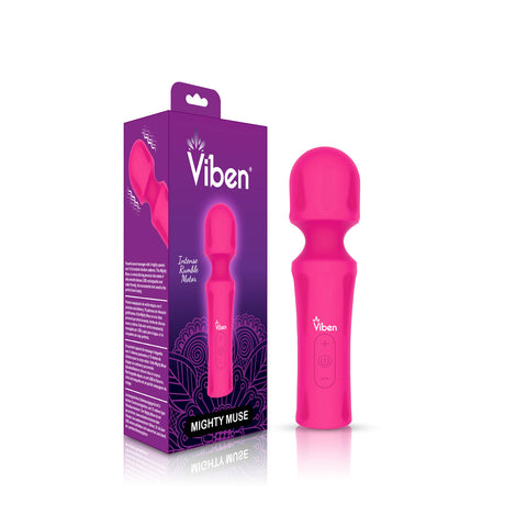 Viben Mighty Muse Massager Hot Pink Electric Massager