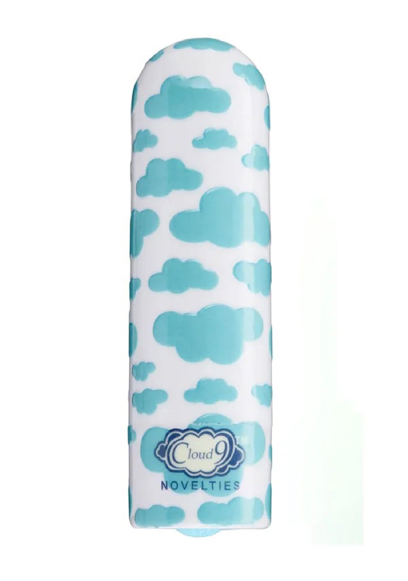 420 Stubby Vibe Cloud White Blue Rechargeable Bullet Vibrator BULLETS