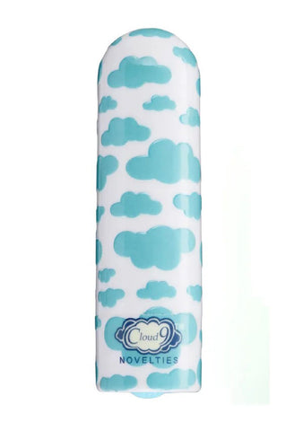 420 Stubby Vibe Cloud White Blue Rechargeable Bullet Vibrator BULLETS