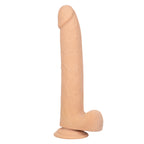 Size Queen 10 Inch Realistic Dildo in Ivory > Dildos > Large Dildos