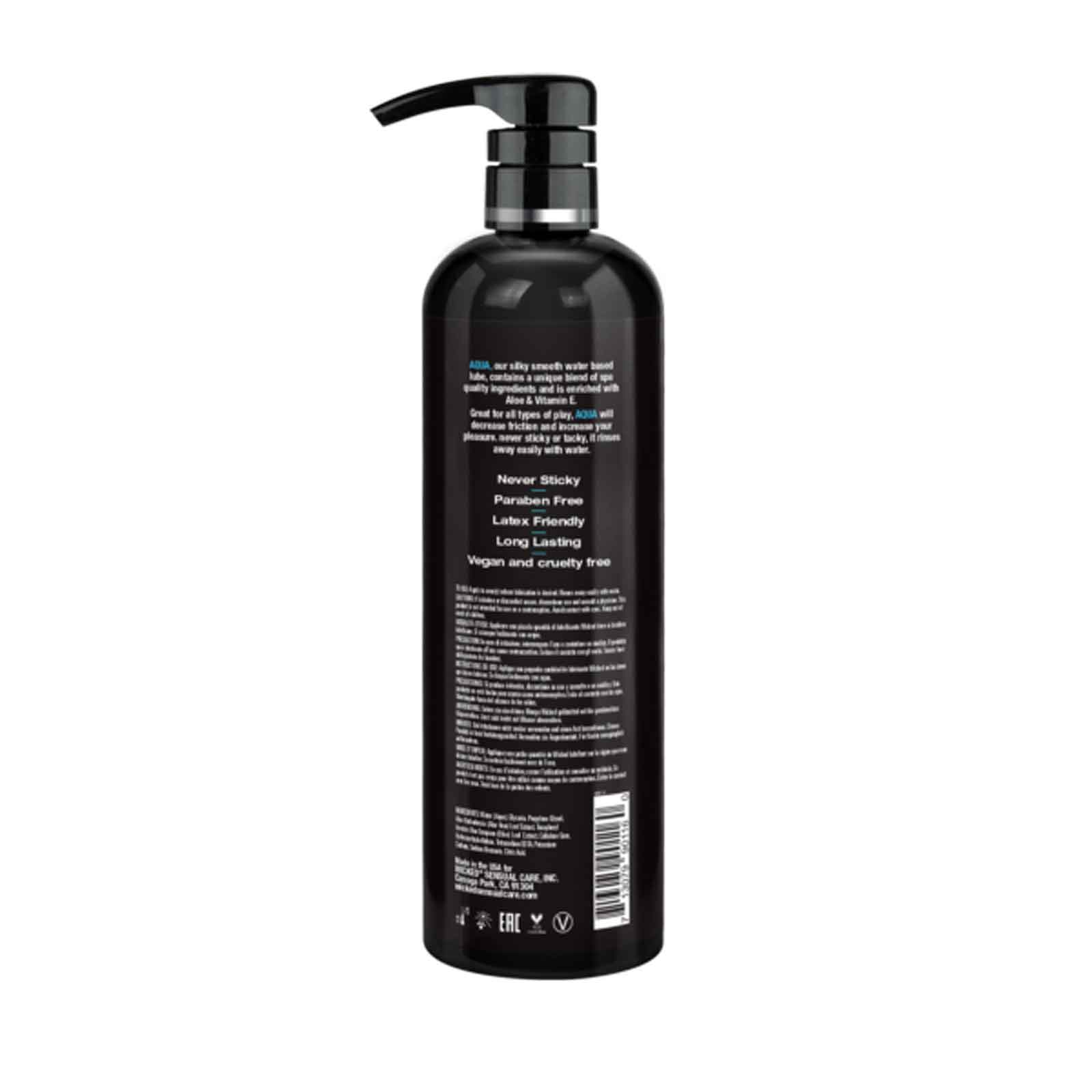 Wicked Aqua Water Based Lubricant 473ml Default Title > Lube > Water Based