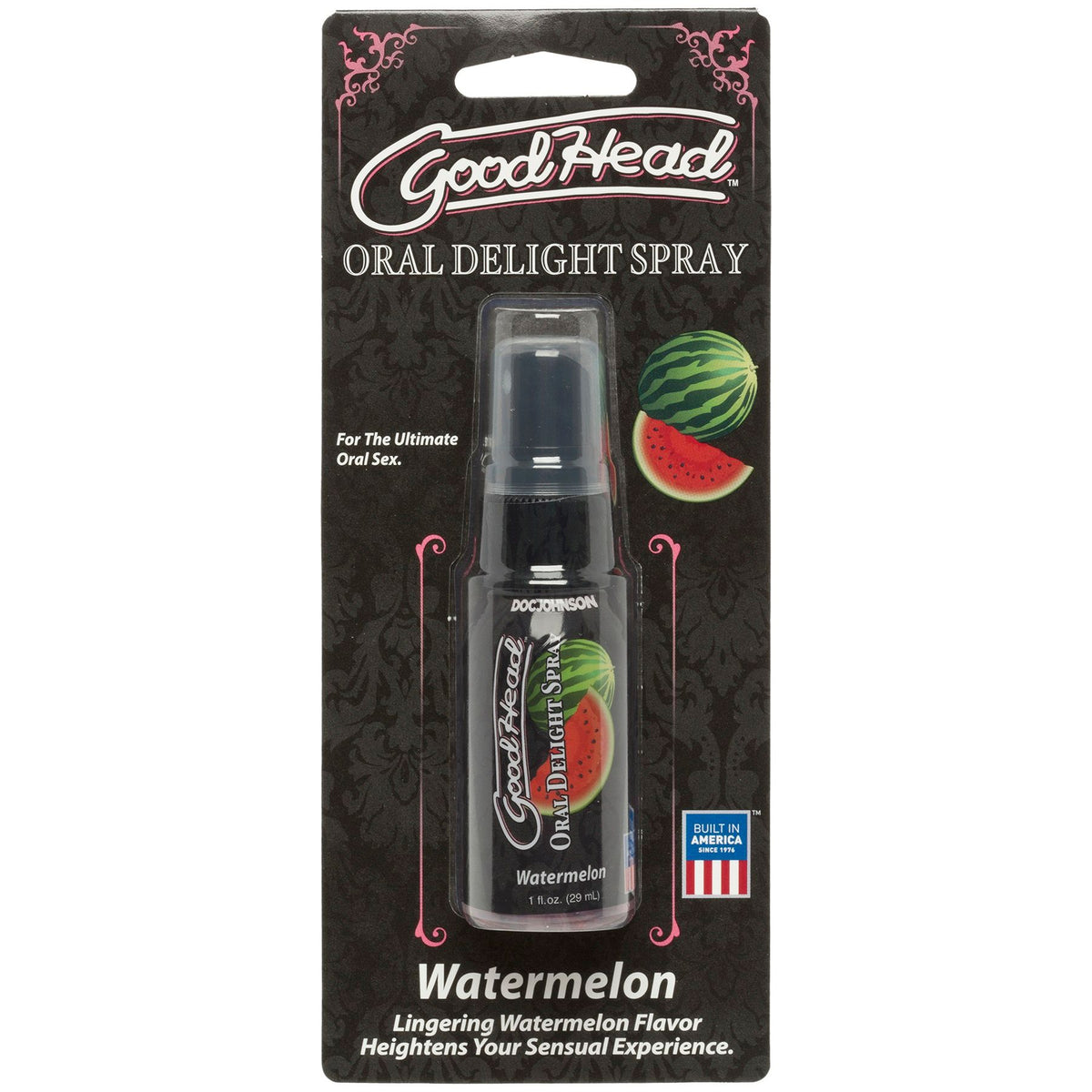 Doc Johnson GoodHead Oral Delight Spray – Flavored Intimate Oral Spray > Lube > Oral Gels & Sprays