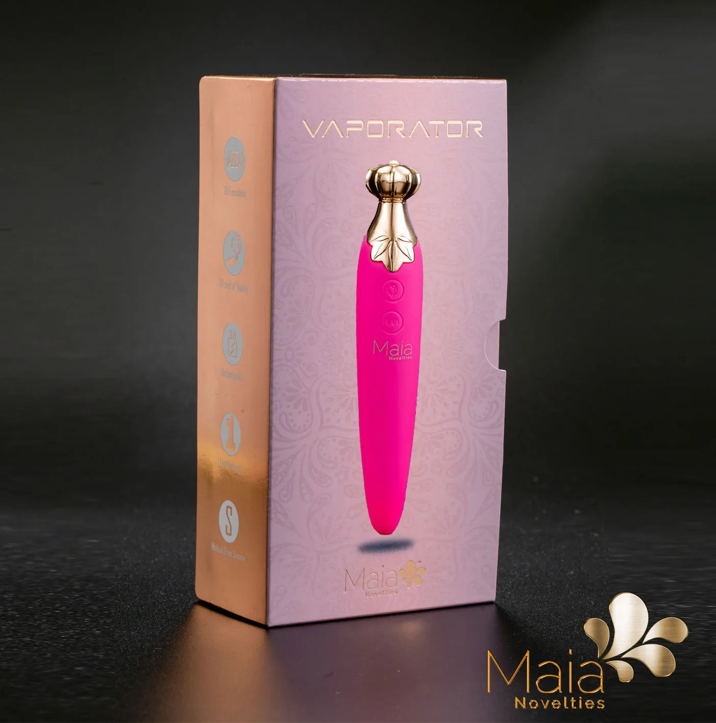 Maia Novelties Vaporator 420 Series – Waterproof Silicone Vibrator > Vibrators > Ladies > Clitoral Vibrators and Stimulators