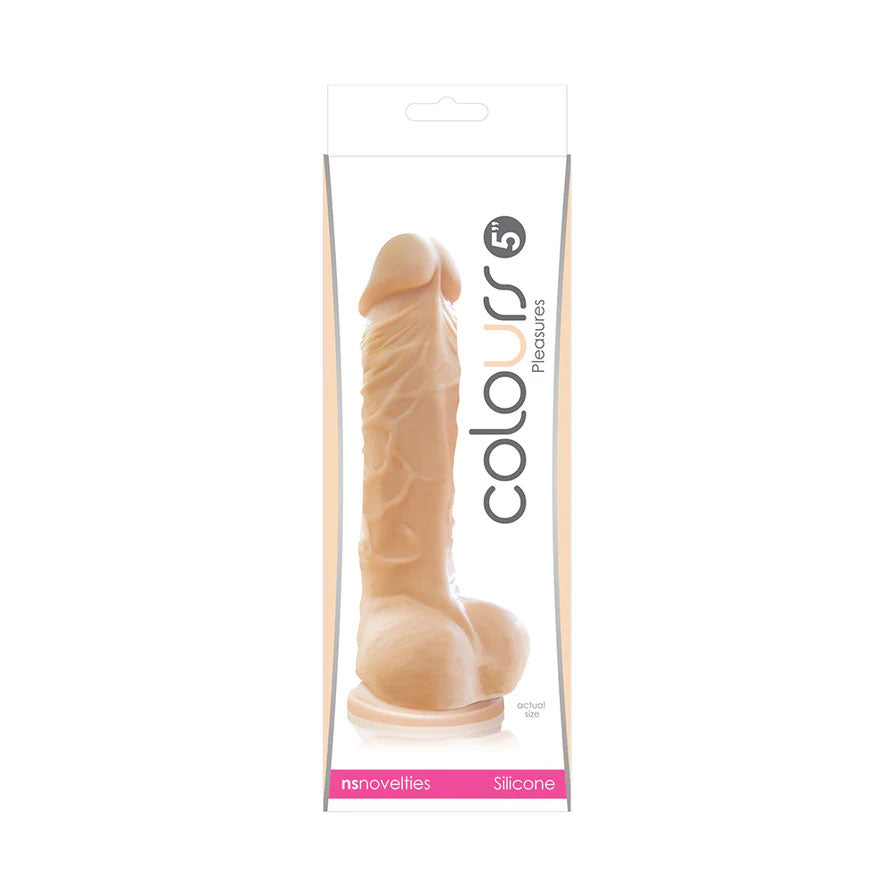 Colours Pleasures 12.7 Centimeter Realistic Silicone Dong > Dildos > Oversized Toys