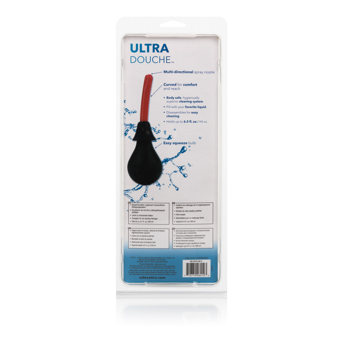 CalExotics Ultra Anal Douche Kit Portable Gentle Cleansing > Essentials > Douches