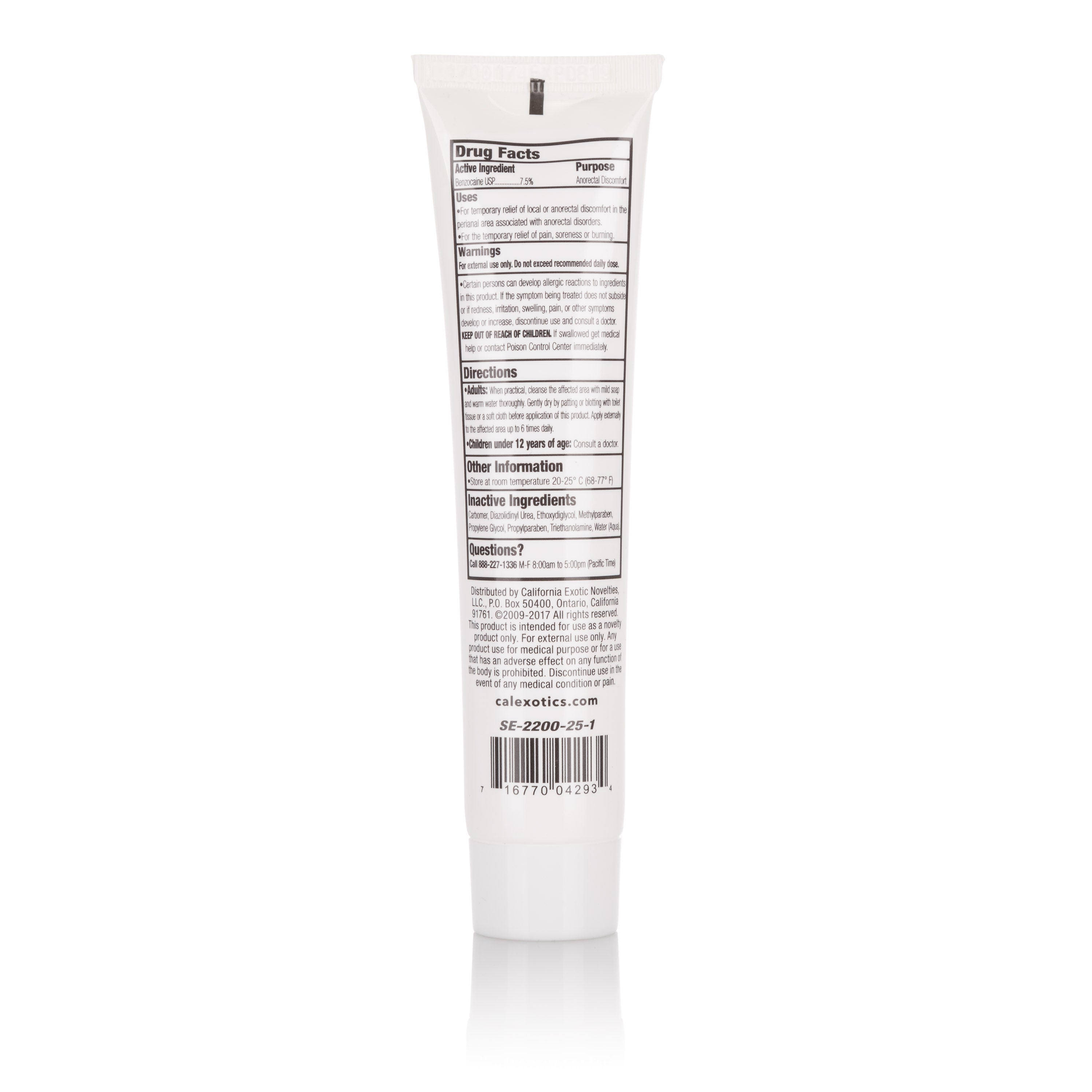 Tush-Eze Maximum Strength Anorectal Gel 1.5 Oz Unscented ENHANCERS