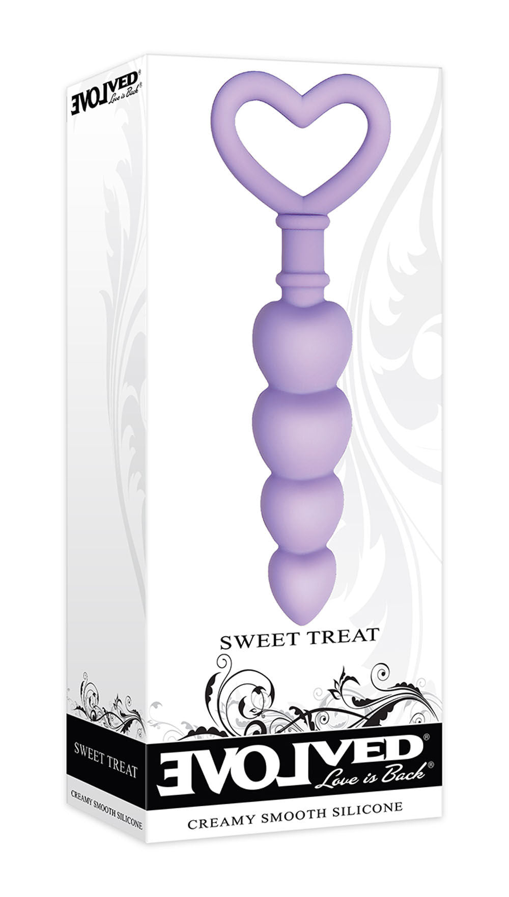 Sweet Treat Heart-Shaped Silicone Beads – 6.15" Flexible Graduated Butt Plug > Anal Range > Anal Beads