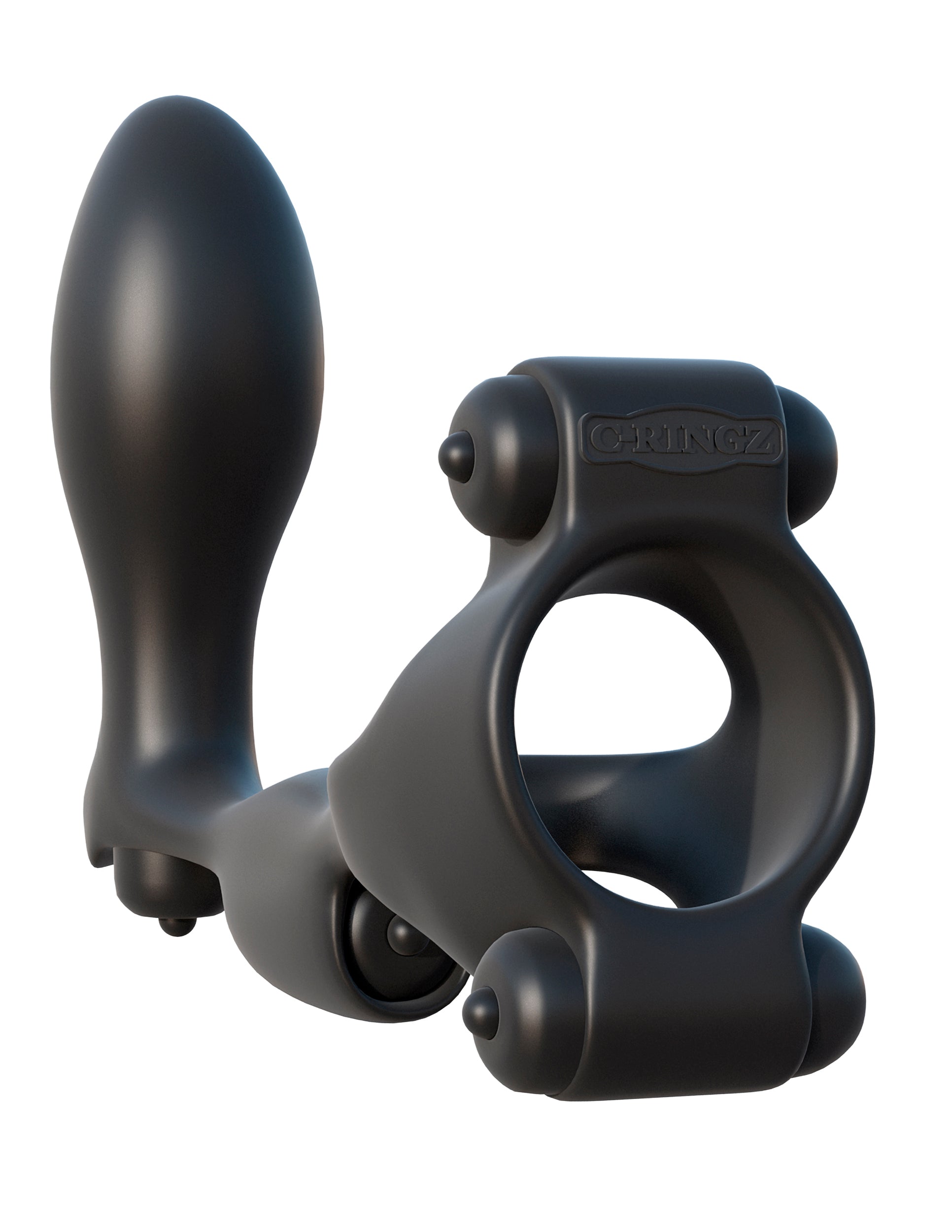 Fantasy C-Ringz Deluxe Vibrating Cock Ring and Prostate Plug > Anal Range > Prostate Plugs