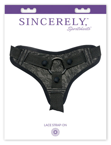 Sincerely Lace Strap-On Harness Adjustable Fit Up to 60 Inches Harnesses & Strap-Ons