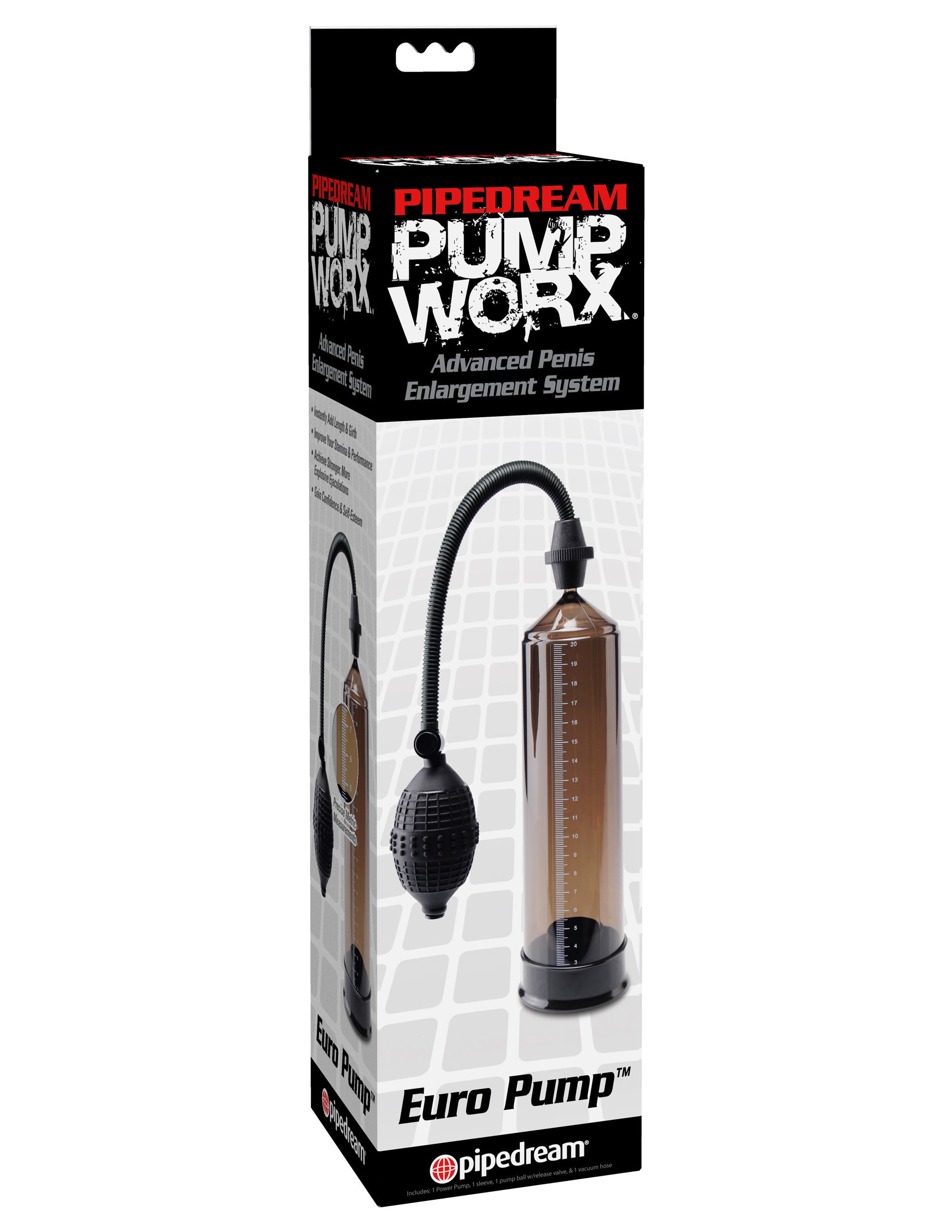 Pump Worx Euro Pump Smoke Penis Pump PUMPS