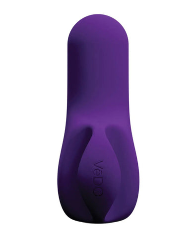Nea Rechargeable Finger Vibe (Deep Purple) – Powerful Silicone Finger Vibrator Finger Stimulator