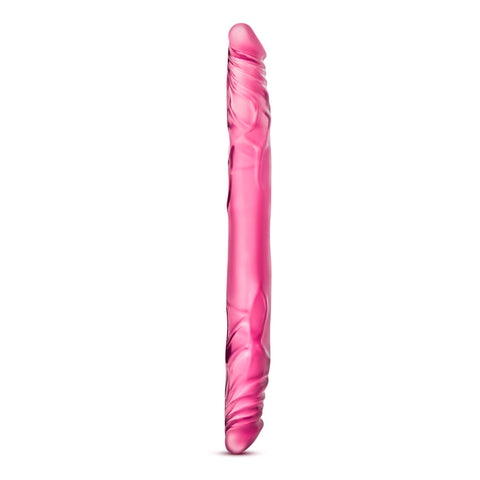 B Yours 14 Inch Beige Double Dildo for Lesbian Couples Double Dongs