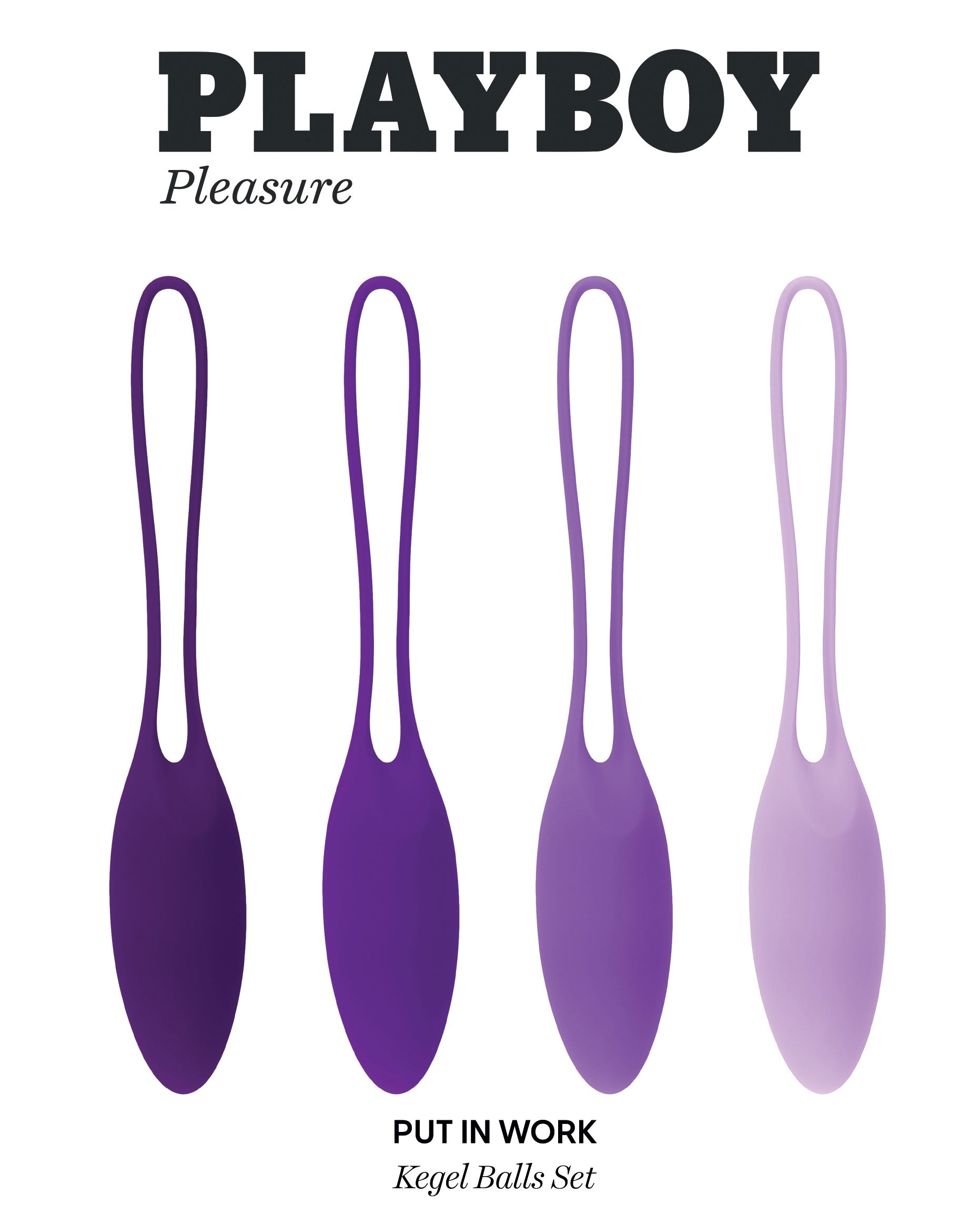 Playboy Pleasure PUT IN WORK Kegel Ball Set for Strength > Sex Toys For Ladies > Kegel Exercise