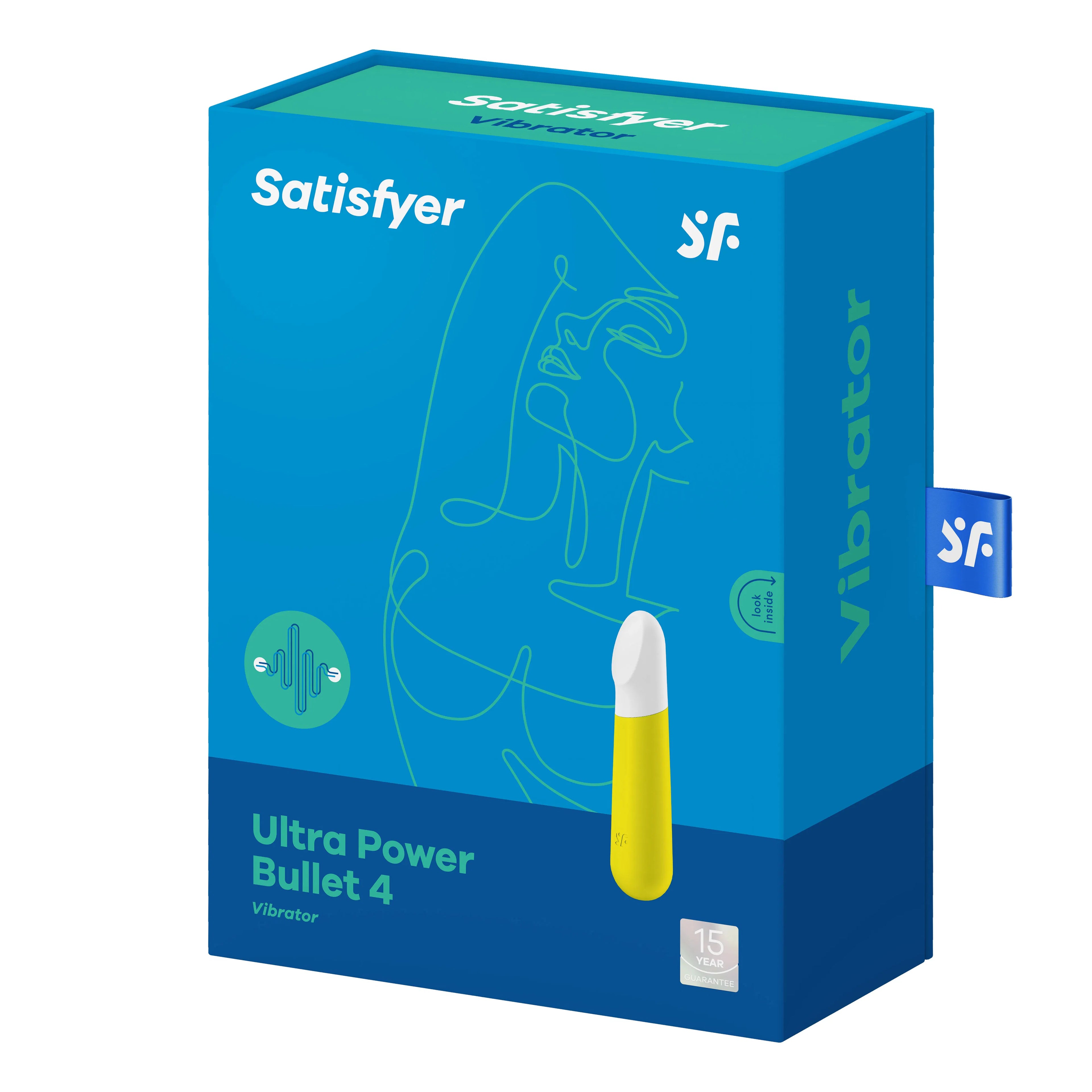 Satisfyer Ultra Power Bullet 4 – Waterproof Silicone Bullet Vibrator > Sex Toys For Ladies > Clitoral Vibrators and Stimulators