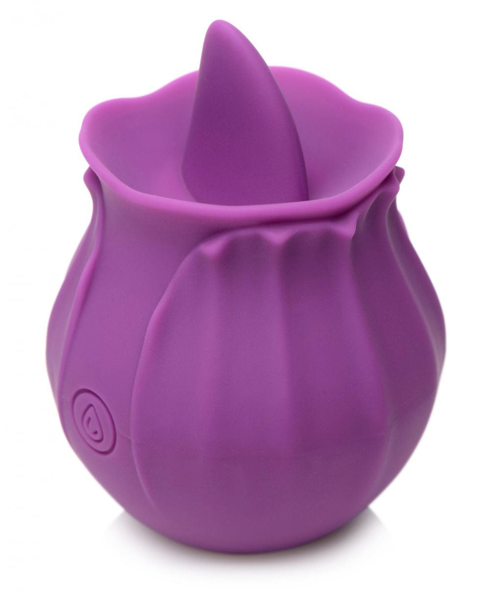 Bloomgasm Wild Violet 10X Licking Stimulator Rose Stimulators