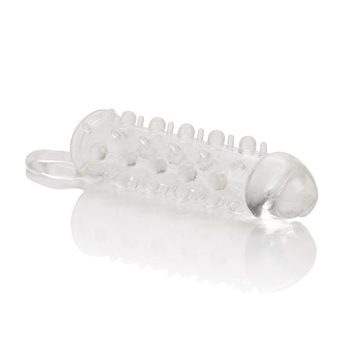 Stud Extender with Support Ring and Nubby Stimulators Sleeve SLEEVES