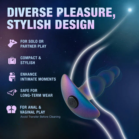 Anal Adventures Matrix Expedition Plug Anal Trainer in Blue Butt Plugs