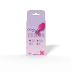 Gemma Purple Gem Pink Silicone Plug (Medium) – Vibrant Anal Plug > Anal Range > Jewel Butt Plugs