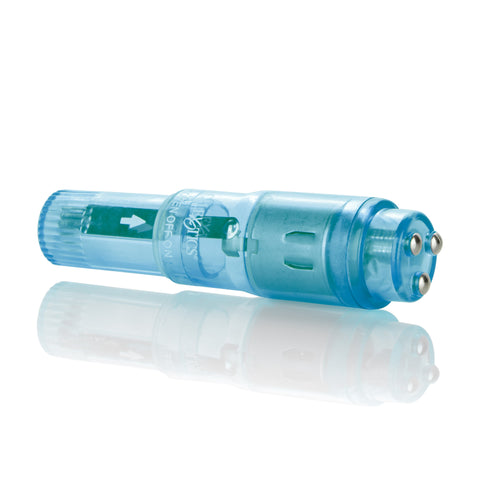 Shanes World Pocket Party Blue Rabbit Style Adult Massager Blue VIBRATORS-RABBIT