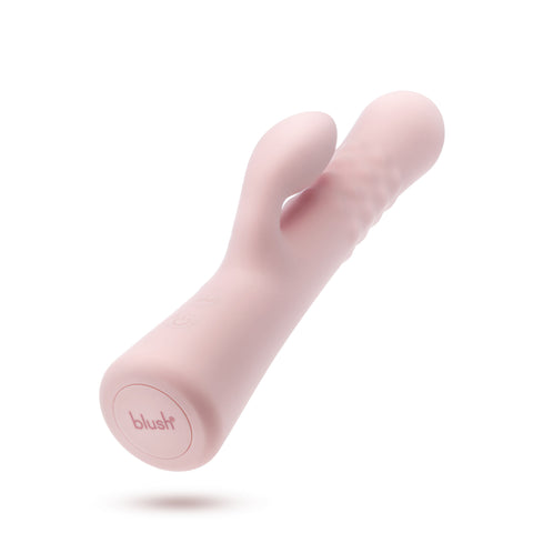 Blush Jaymie Pink Rabbit Vibrator Rechargeable Clitoral Toy Pink VIBRATORS-RABBIT
