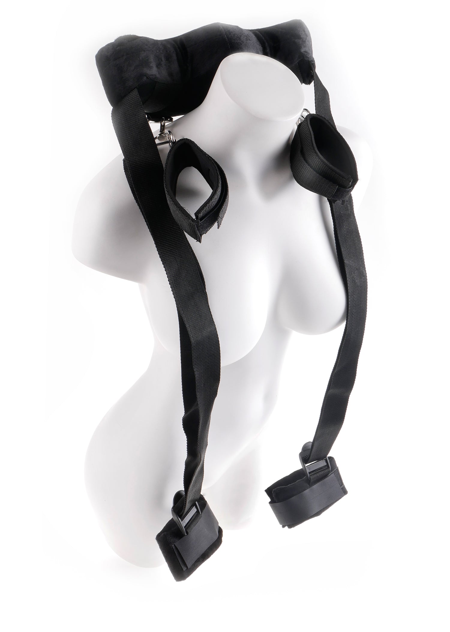 Fetish Fantasy Series Position Master With Cuffs Restraint Set Black Sex Positioners
