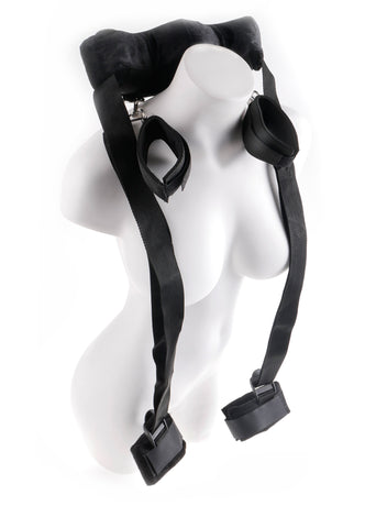 Fetish Fantasy Series Position Master With Cuffs Restraint Set Black Sex Positioners