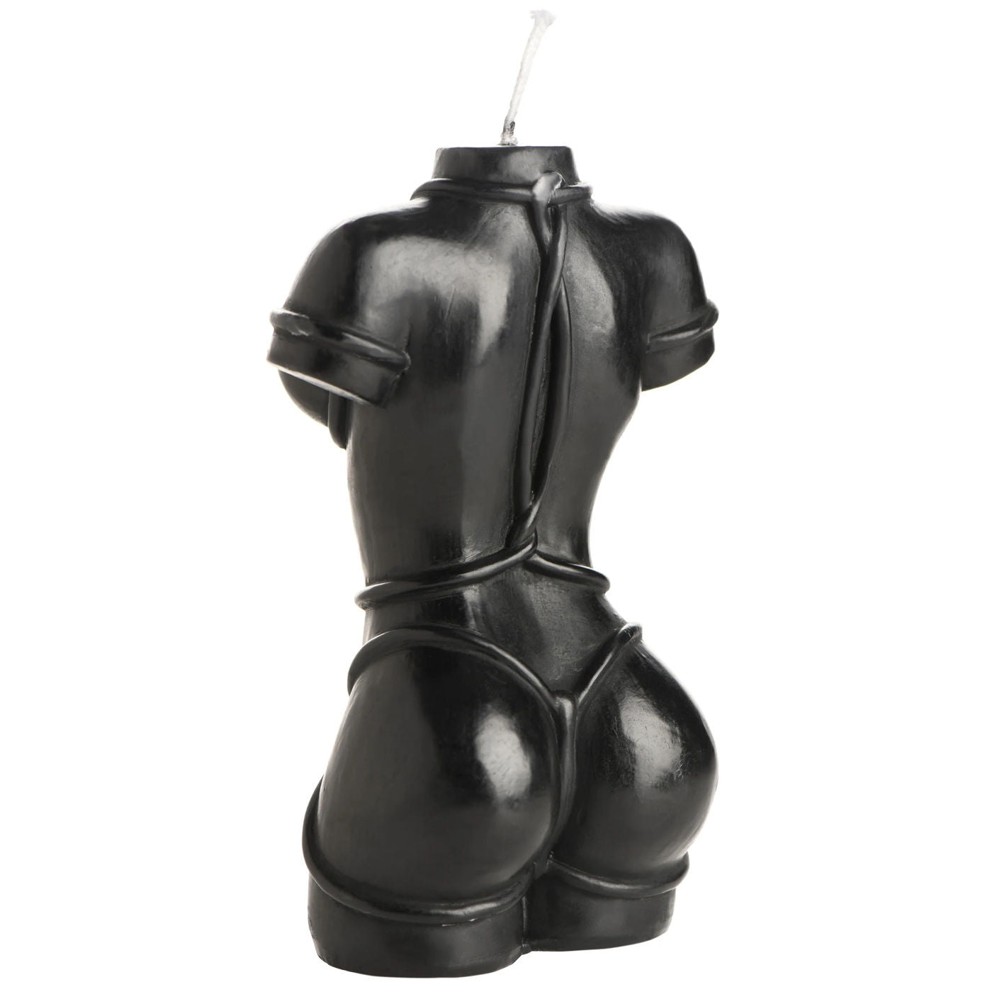 Bound Goddess Black Drip Candle Erotic Torso Sculpture Decor Drip Candles