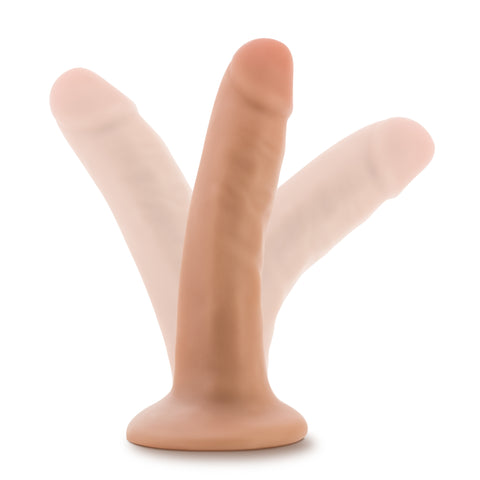 Dr Skin 5.5 Inch Chocolate Dildo with Suction Cup Base Dongs Realistic