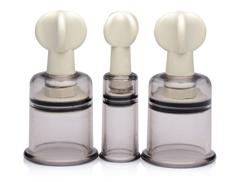 Size Matters Clit And Nipple Sucker Set Suction Stimulator Nipple Suckers