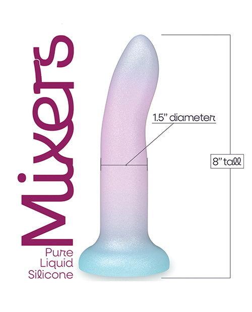 Mixers Blueberry Crush (Pink Lavender Blue) – 8 Inch Silicone Dildo > Dildos > Neutral Dildos