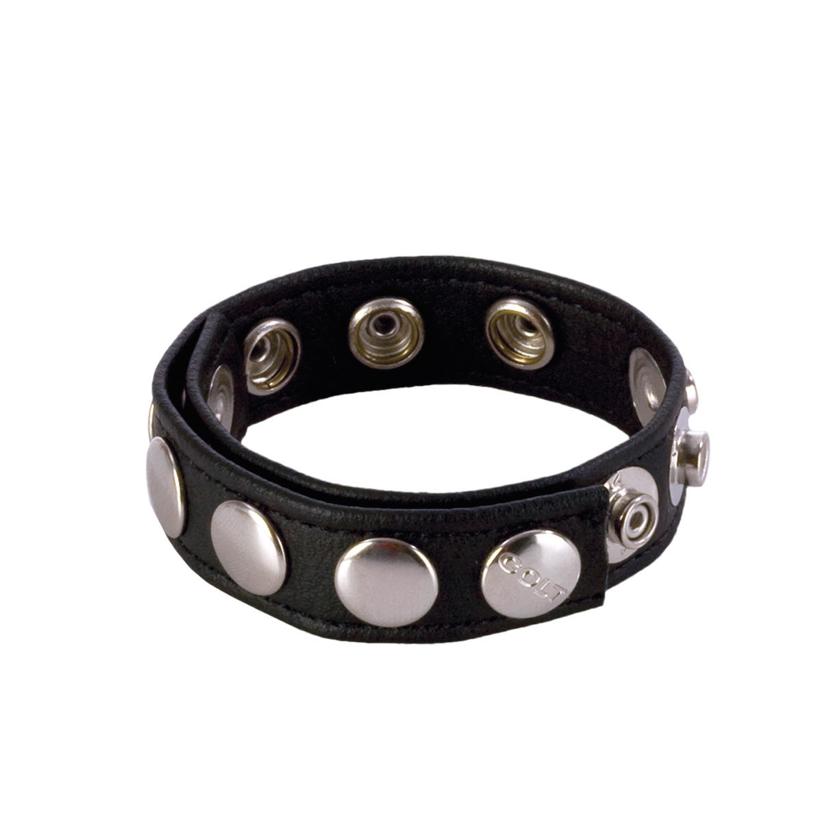 Colt 8 Snap Fastener Leather Strap – Luxury Leather Bondage Strap > Clothes > Mens Leather