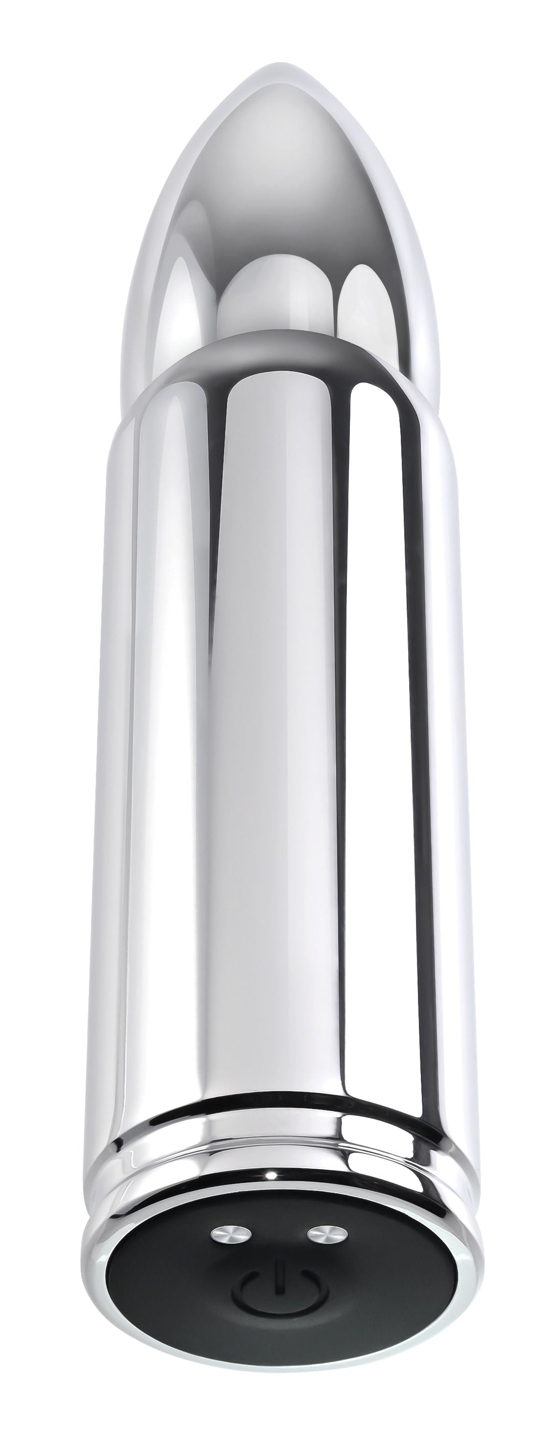 Full Metal Love Silver Metallic Bullet Vibrator for Adults Default Title BULLETS