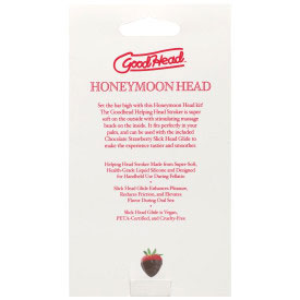 GoodHead Honeymoon Head Kit 4 oz Chocolate Strawberry Glide Stroker Oral Gels & Sprays
