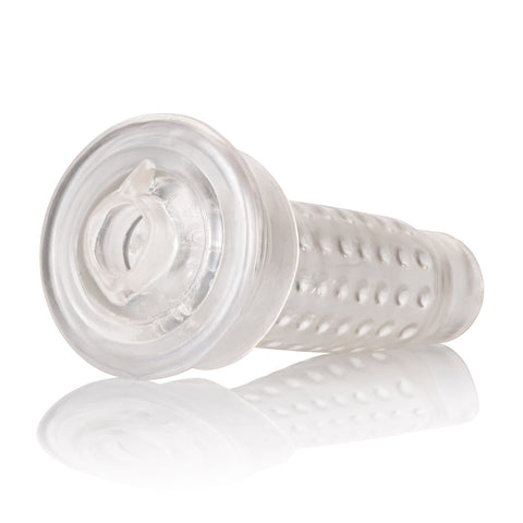 Optimum Series Realistic Stroker Pump Sleeve Pussy 6 Inch Strokers - Manual