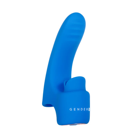 Flick It – Petite Rechargeable Tongue-Flicking Vibrator Blue Vibrators