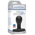 Titanmen The Hitch Black Anal Plug with Wide Domed Tip Design Black > Anal Range > Butt Plugs