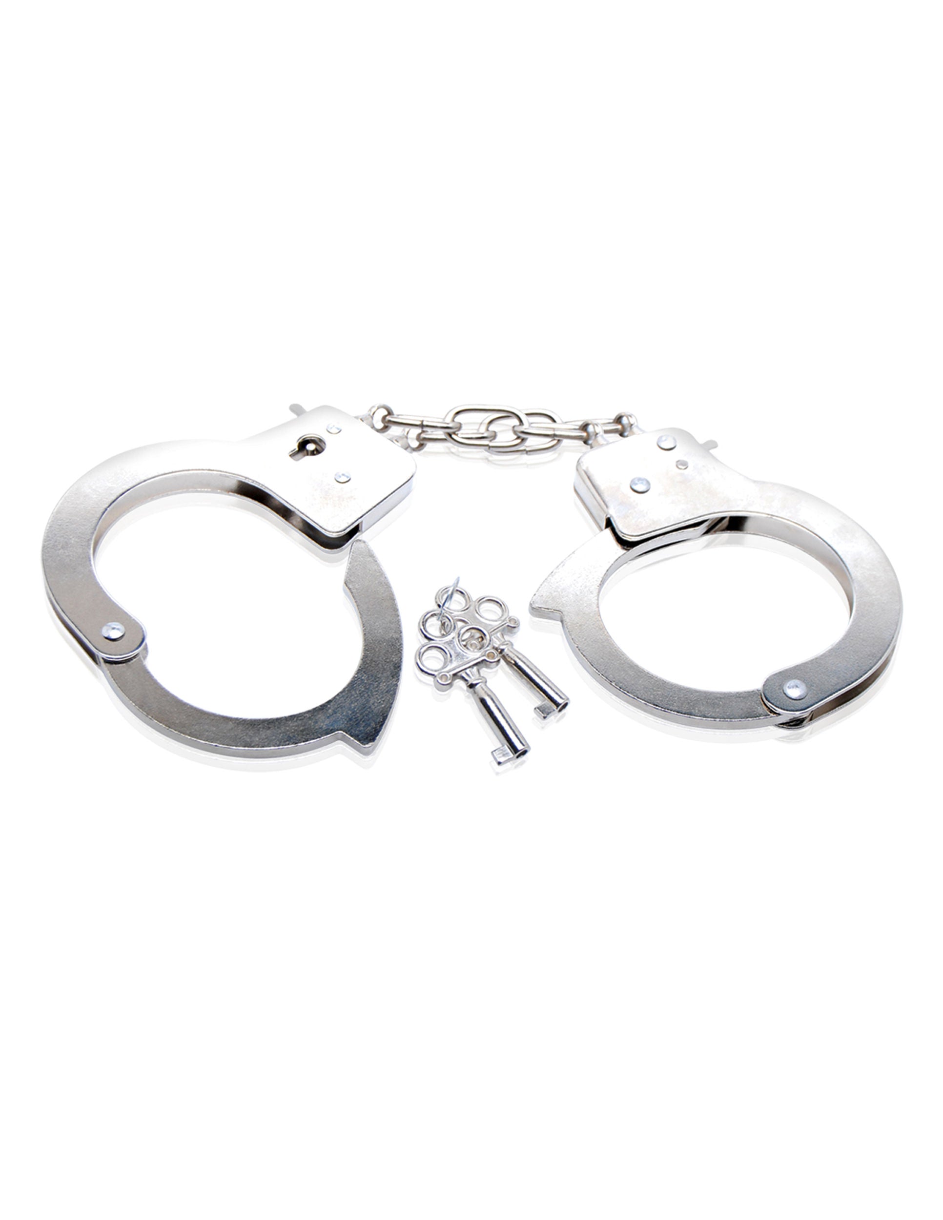 Fetish Fantasy Series Beginner's Metal Cuffs – Sturdy Restraint Accessory Secondary image