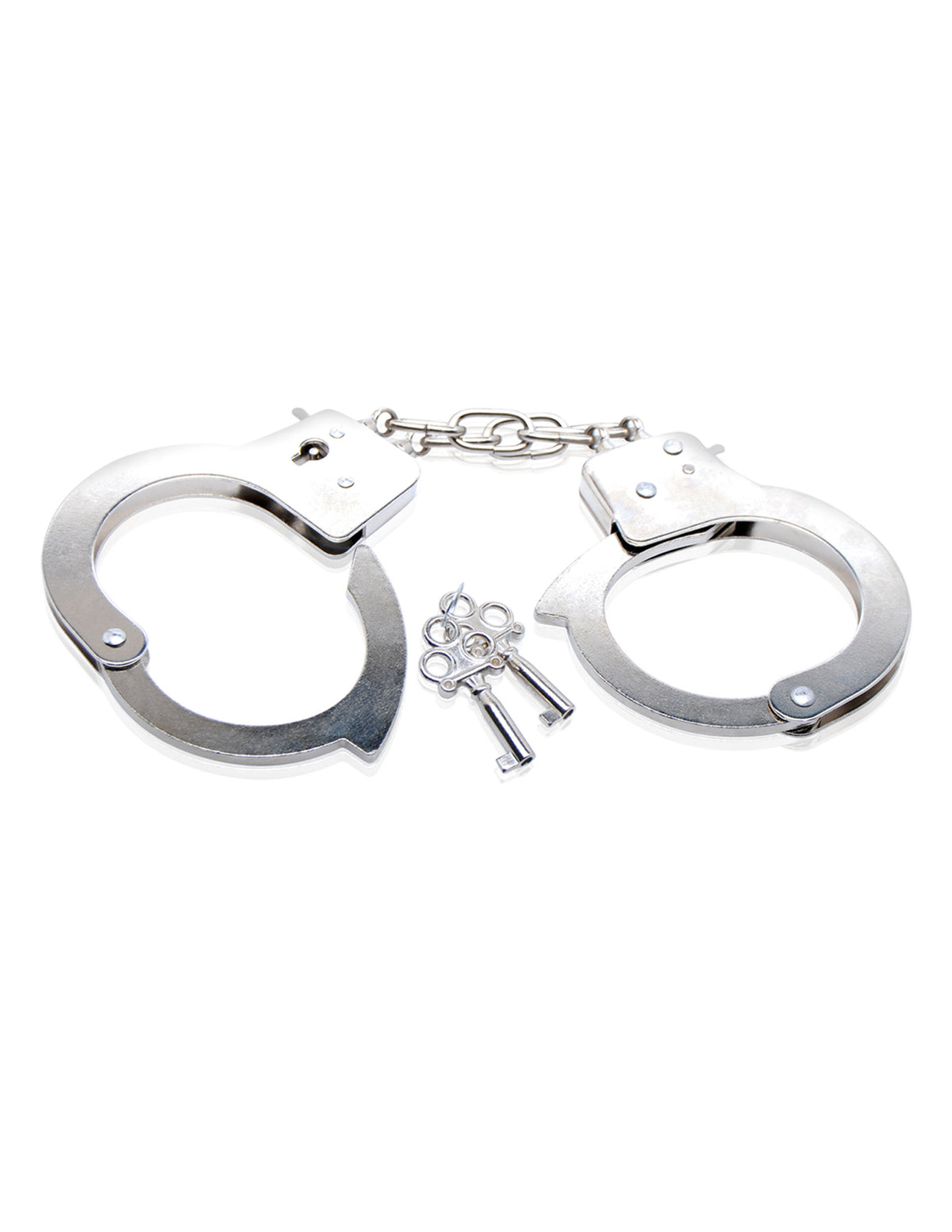 Fetish Fantasy Series Beginner's Metal Cuffs – Sturdy Restraint Accessory > Bondage Gear > Handcuffs