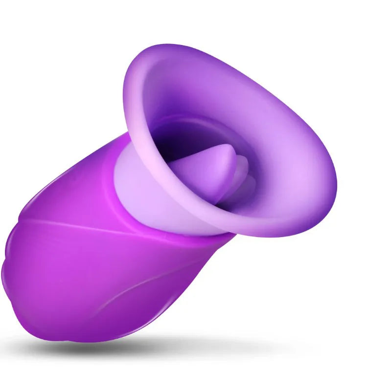 Licking Violet – Suction and Licking Vibrator with 10 Modes > Sex Toys For Ladies > Air Pulsation Main image